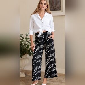 Fighting Eel Pant Etra, Meadow Green Floral, s. Med